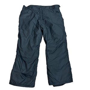 Rawik Mens Snow Snowboard Ski Pants Size 4XL Black Insulated Nylon Skiwear